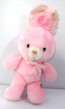 Animal Fair Plush Pink Bunny Rabbit Stuffed Animal Toy 12 in Vintage - £8.46 GBP