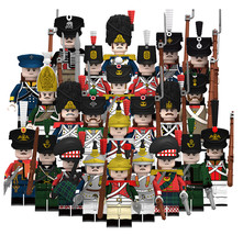 24pcs Custom Napoleonic Wars Assortment Soliders Officers Mininifigure Toys - £25.88 GBP
