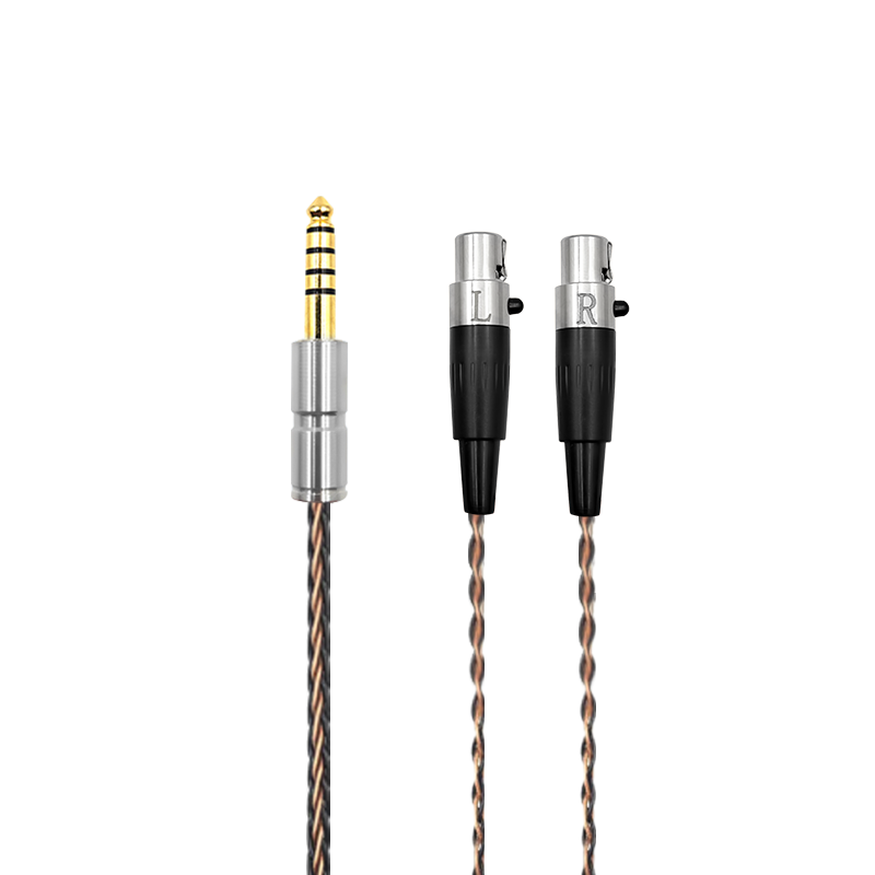 4.4mm balanced Audio Cable For Sennheiser HD 490 PRO &amp; Pro Plus（8-core braided ）  			