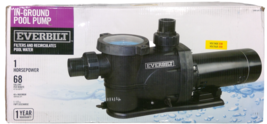 Everbilt 1 HP Pool Pump In Ground  2 Speed 230V Model SPP10002-2S (UNTES... - £102.38 GBP