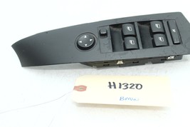 2004-2007 BMW E60 525I 530i SEDAN FRONT DRIVER LEFT WINDOW SWITCH BLACK H1320 image 2