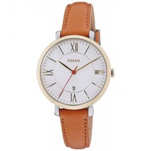 Fossil Es3737 Jacqueline Three-Hand Date Leather Women&#39;s Watch - £311.81 GBP