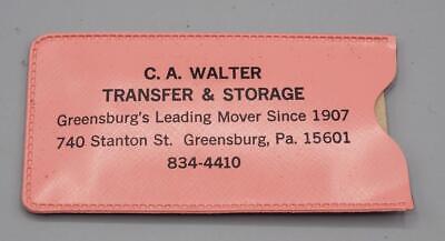 Primary image for Vintage CA Walter Moving & Storage Greensburg Pennsylvania Travel Sewing Kit