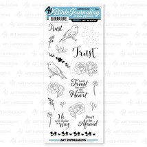 Art Impressions Bible Journaling Clear Stamp Set-My Trust (Pack of 1) - $968.29 MXN