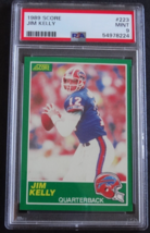 1989 Score #223 Jim Kelly Buffalo Bills Football Card PSA 9 Mint - £31.97 GBP