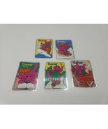 Vintage Stickers Lot of 5 BARNEY FOIL MYLAR Vending Machine Sticker VTG ... - $24.88 CAD