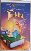 Lot: Thumbelina + Anatasia, VHS Movies, Disney Dreamworks Classic Family... - $18.95