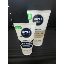 Nivea Men Sensitive Face Wash and Lotion - £11.56 GBP