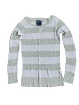 American Eagle Y2K Waffle Knit Fitted Top Thermal Size XL Bella Swan Elena - $27.94