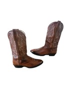 J.Chisholm Western Boots Men&#39;s 9EE Brown Pull On Cowboy Leather 5514* - £29.99 GBP