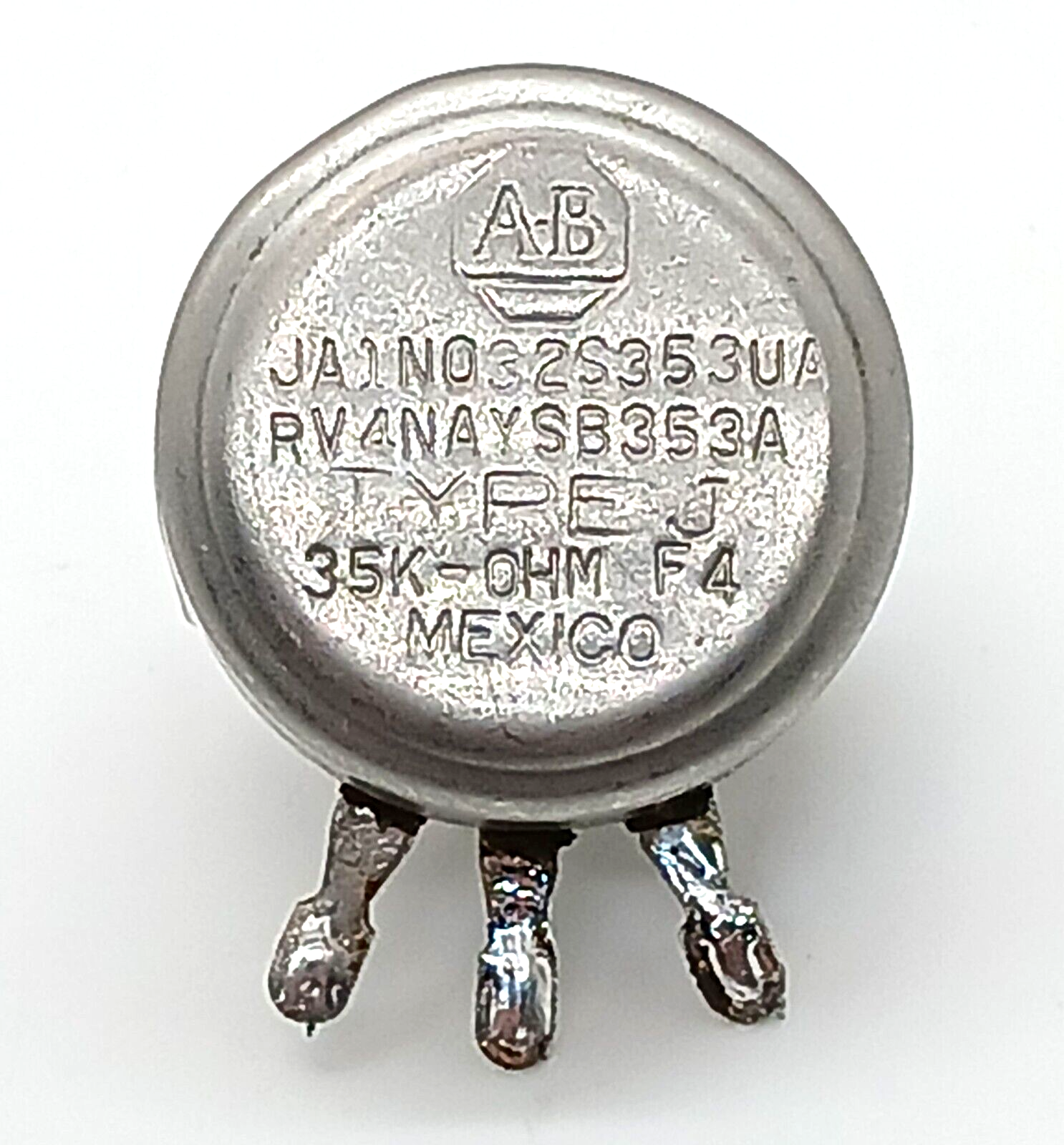 Allen Bradley JA1NO32S353UA RV4NAYSB353A Type J 35K-Ohm F4 Potentiometer - $9.99