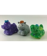 VTech Go Go Smart Wheels Animals Alligator Hippo Rhino Smart Point 3pc L... - $33.63 CAD