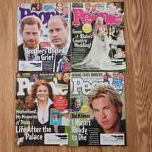 People Magazine Lot May 3, July 19, 26, 2021 Harry &amp; William, Gwen &amp; Blake, Sara - £11.74 GBP