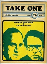 Take One The Film Magazine 1968 Ingmar Bergman &amp; Arthur Penn - $24.72