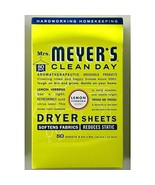 Meyer’s Clean Day Dryer Sheets – Lemon Verbena, 80 Count, New in Box - €30,50 EUR