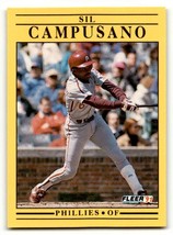 1991 Fleer #389 Sil Campusano    Philadelphia Phillies Baseball Cards E ID:55255 - $1.73