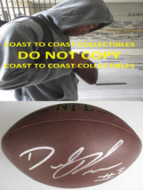 DEMETRIS ROBERTSON GEORGIA BULLDOGS SIGNED AUTOGRAPHED FOOTBALL COA WITH... - £109.50 GBP