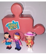 Vintage Fisher Price The Puzzle Place Jodys Playhouse Playset with Figures - $17.32