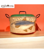 ALICE&#39;S Portobello Road &quot;Fishes 1893&quot; Casserole - $3,997.70 MXN