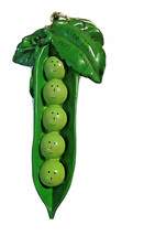 &quot;Like Five Peas in a Pod&quot; Christmas Tree Ornament Roman Inc. NWT 5&quot; Vegetable - £9.59 GBP