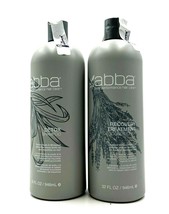Abba Hair Care Detox Shampoo &amp; Recovery Treatment Conditioner 32 oz Duo - £43.76 GBP