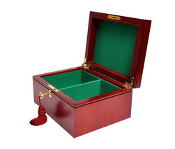 Premium Wooden Chess Box Mahogany - £105.52 GBP