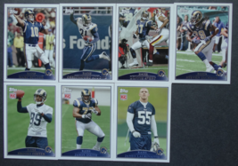 2009 Topps St. Louis Rams Team Set of 7 Football Cards - £3.13 GBP
