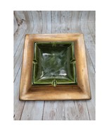 Freeman-McFarlin Mid Century Ashtrays Green and Gold Calif USA 282 - $27.52 CAD
