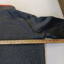 Columbia XM8695 Men's Gray/Orange 1/4 Zip Pullover Sweatshirt Size XL  image 7