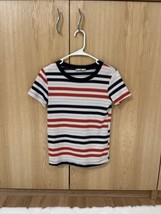 Zara Knit Top Striped Multi Color Size S - £9.16 GBP