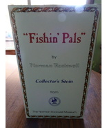 &quot;Fishin&#39; Pals&quot; by Norman Rockwell Collector&#39;s Stein, Norman Rockwell Museum - £58.84 GBP