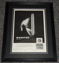 1959 Webster Cigars 11x14 Framed ORIGINAL Vintage Advertisement Poster - $44.54
