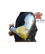 Arms Armour Medieval Steel Armour full arms protection historical reenac... - £318.75 GBP
