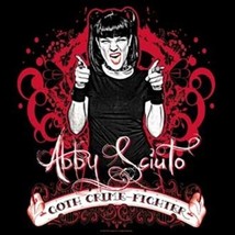 NCIS TV Series Abby, Goth Crime Fighter Black T-Shirt NEW UNWORN - £13.59 GBP+
