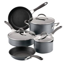 Circulon Cookware Set A1 Series 8-Piece Aluminum Nonstick in Graphite Brand New - £151.86 GBP