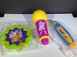 Doodle bops Microphone Tamborine Kazoo Instruments Cake toppers Toys Doo... - $9.50