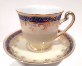 Vintage Regal China Demitasse Tea Cup &amp; Saucer - Occupied Japan - £9.65 GBP
