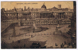 Postcard London England UK National Gallery Auto Photo - £4.42 GBP