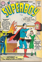 Superboy Comic Book #105, Dc Comics 1963 Very Good+ Coupon Cut - £16.93 GBP