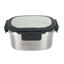 Mainstays 33 oz Rectangular Insulated Food Container, Stainless Steel(D0102H5THD - £47.44 GBP