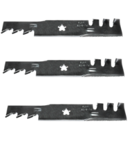 3 Pk Copperhead Commercial Mulching Blade fit Husqvarna 573953001 14-5/8 x 2-1/2 - £34.83 GBP