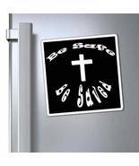 Magnets &quot;Be Safe&quot; in 3 Sizes in black - $18.89 CAD+