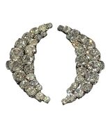 vintage antique prong rhiestone dress shoe clips - €77,18 EUR