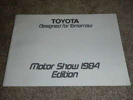 Motor Show 1984 Edition Toyota Tercel Corolla Starlet Carina Usdm Sales Brochure - $22.67