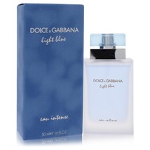 Light Blue Eau Intense Perfume By Dolce &amp; Gabbana Eau De Parfum Spray 1.6 oz - £37.61 GBP