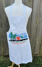 Vintage Sam Houston Area Council Winter Camp SHAC Boy Scouts Adult Cooking Apron - $17.99