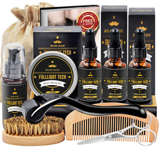 Fathers Day Gifts for Dad from Daughter Son, Beard Growth Kit for Men,Beard Groo - £32.47 GBP