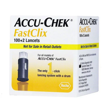 Accu Chek Fastclix 100+2 Lancets - $12.50