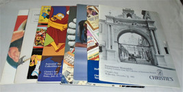 Christies Auction Catalogs Lot of 8 1991, 1992 &amp; 1993 Paramount Pictures Posters - £27.26 GBP