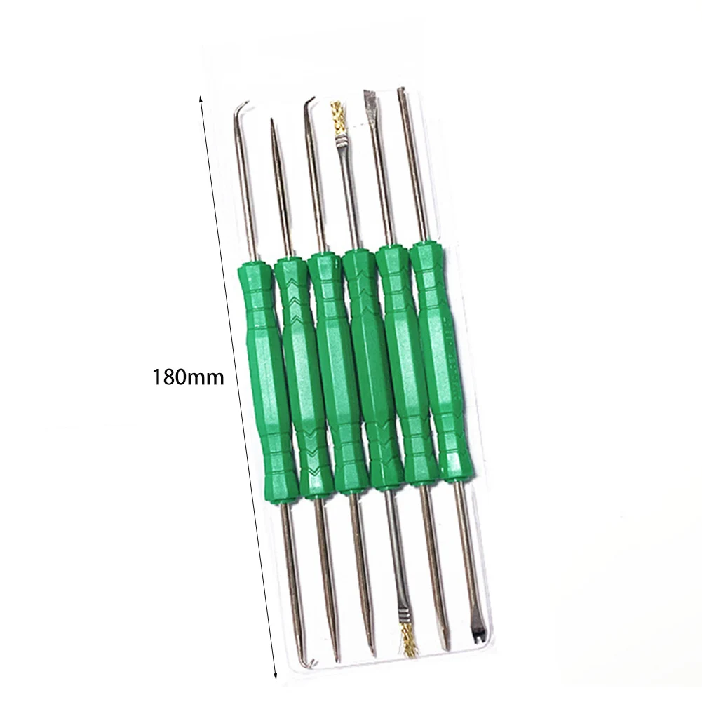 6Pcs Desoldering Aid Tool Kit Soldering Aid ist Tools PCB Cleaning Kit Repair To - £45.84 GBP